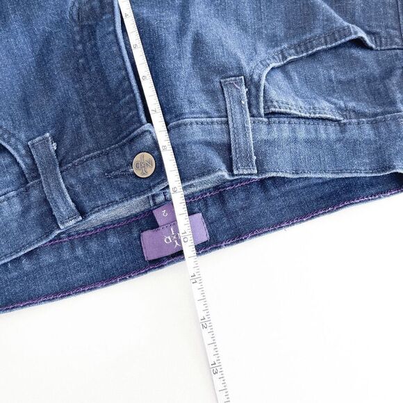 NYDJ Womens Classic Medium Wash Denim Jegging Jeans Blue Size 2 - Picture 7 of 9